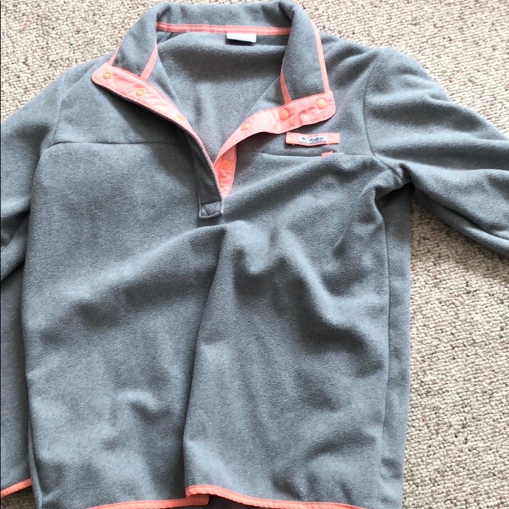 Columbia PFG quarter zip fleece